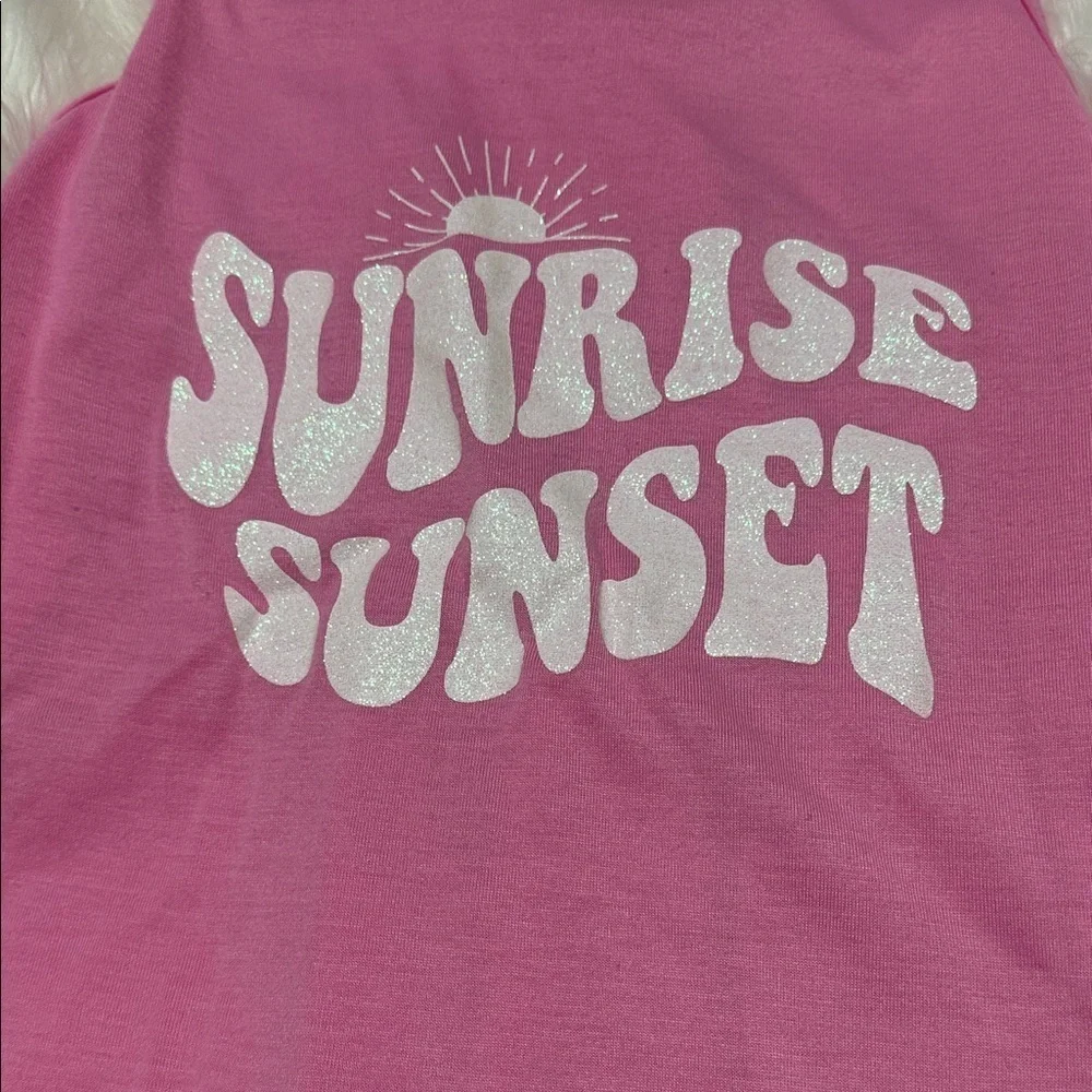 Sleep On It Pink Tank Top B4